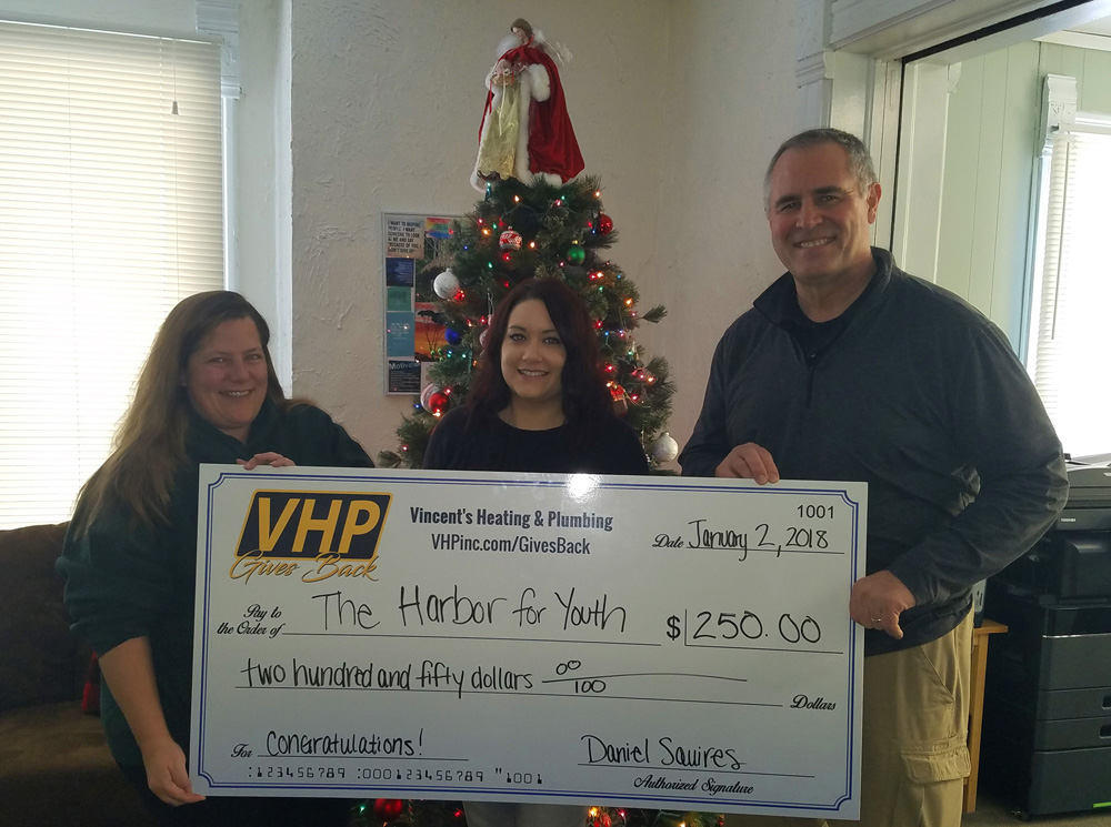 Third Place winner of VHP Gives Back, The Harbor.