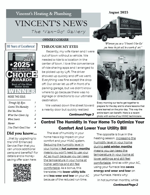 Read our August 2025 Newsletter.