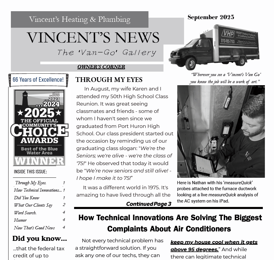 Read our August 2025 Newsletter.